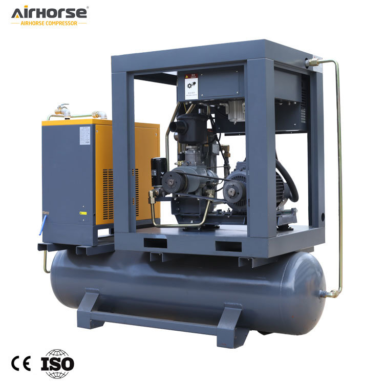 5kw 7bar 8bar Screw Type Industrial Electric Air Compressor