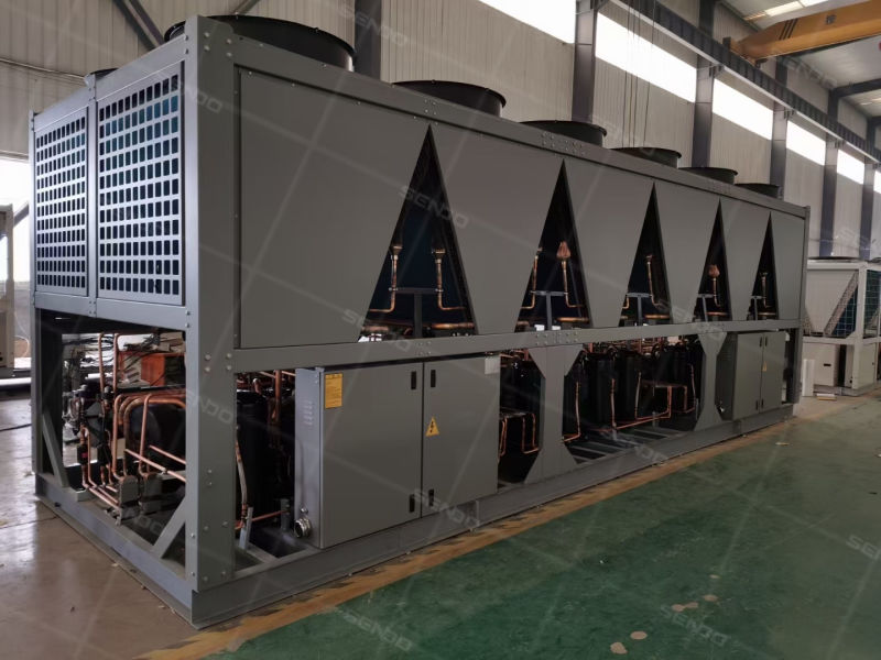 Screw Compressor Air Cooled Water Chiller Screw Compressors Air Conditioner