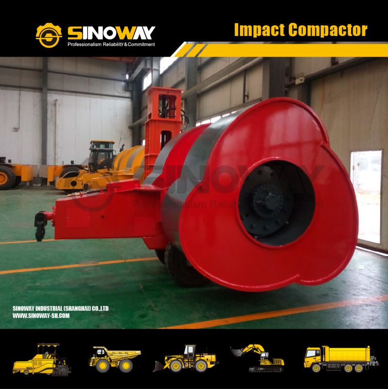 Sinoway Road Roller Three Sided Impact Roller Manufactury and Factory