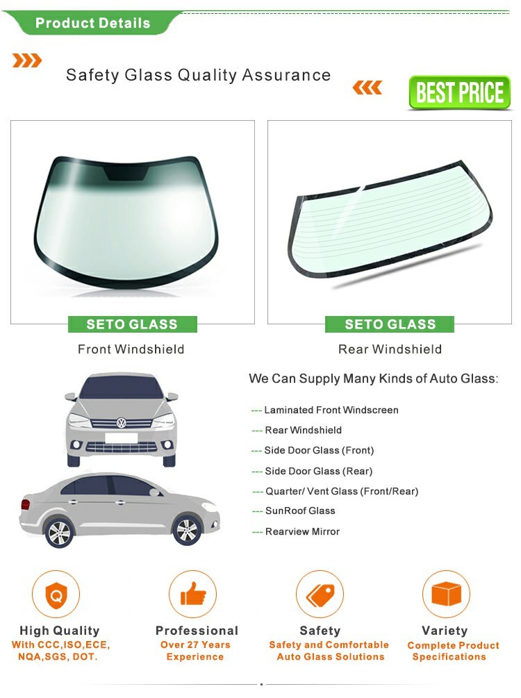 China Factory Auto Glass/Car Windshield/Car Glass/Benson Glass