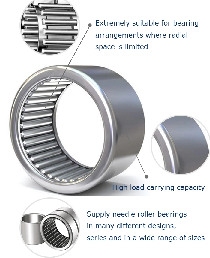 Needle Roller Bearing for Pumps and Compressors HK3012 BK3012 HK3016 BK3016 HK3020	BK3020 HK3026 BK3026