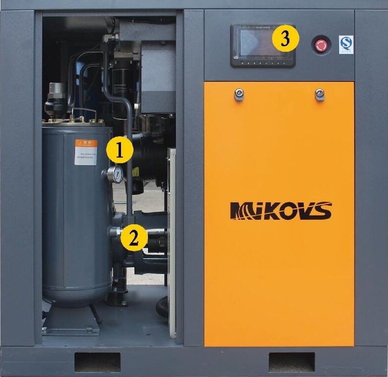 Manufacturer of Screw Air Compressors /Industrial Air Compressors for Color Selectors