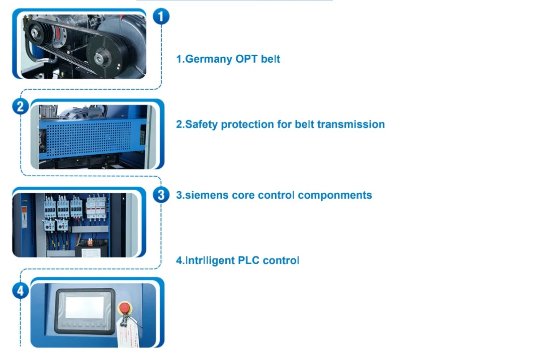 SCR7.5m Screw Air Compressor Screw Type Air Compressor Industrial Air Compressor Oil Injected Compressor