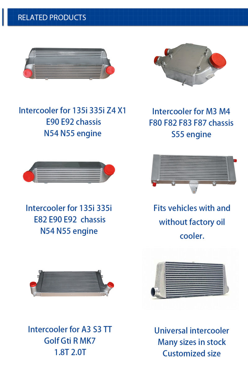 Compressor Radiator, Plate Fin Type for Atlas Copco