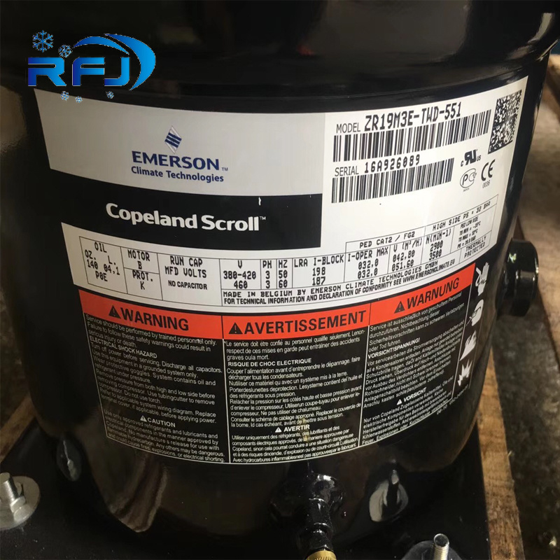 Scroll Compressor Zr19m3e-Twd-551 for Compressor Unit