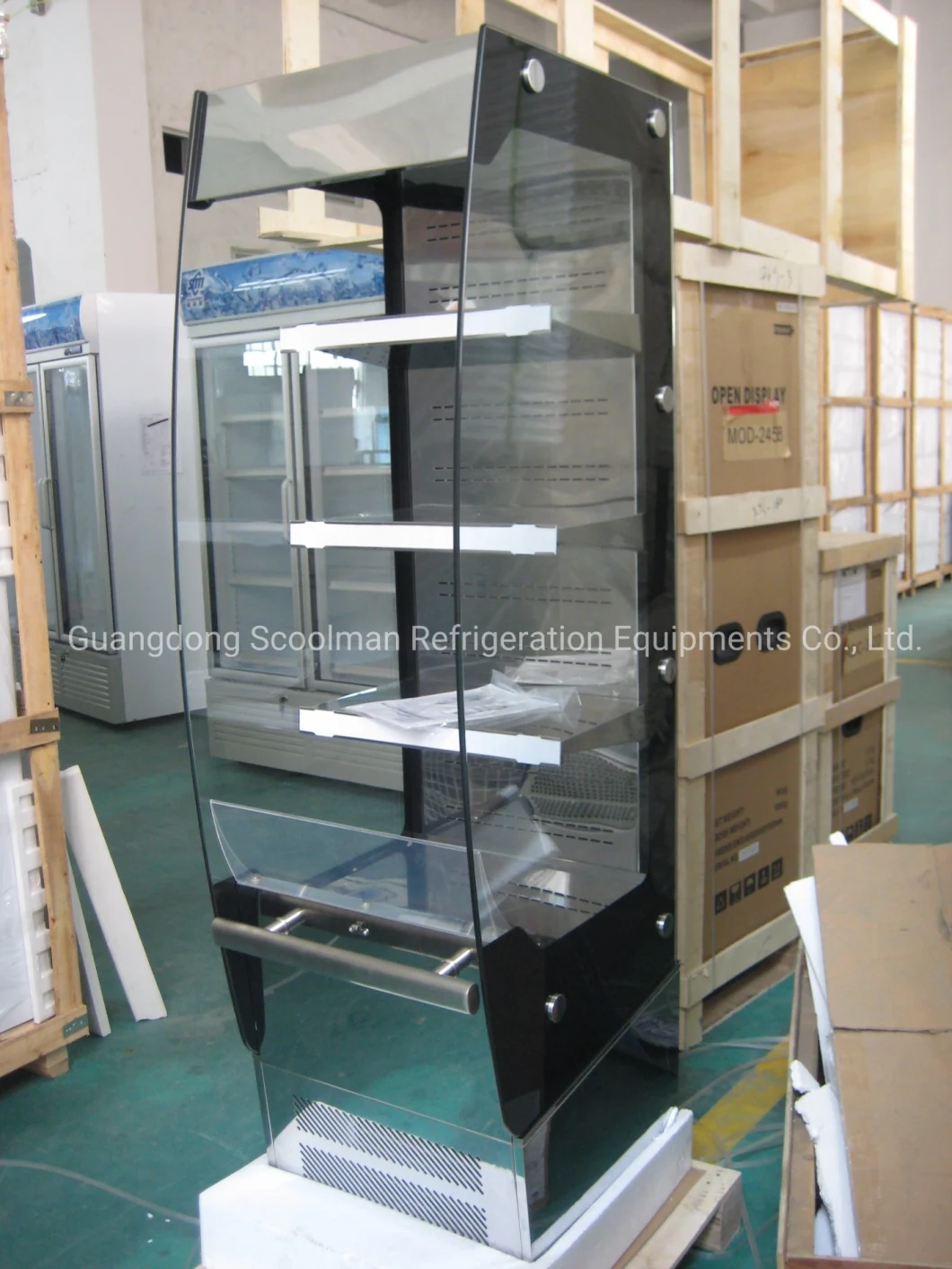 Integral Embraco Compressor Open Display Fridge