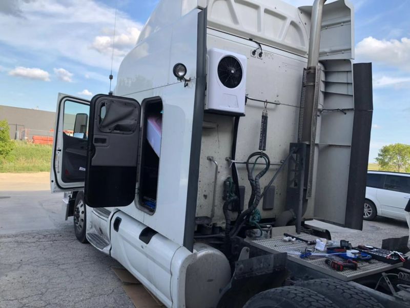 DC Compressor Truck Parking Air Conditioner 12V/24V