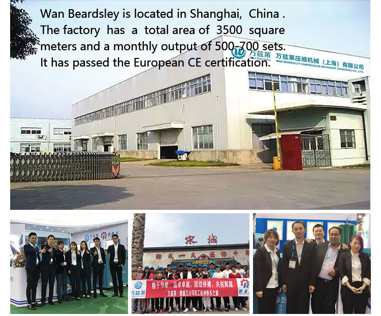 China Factory Screw Electric Air Compressor 690 150 Cfm