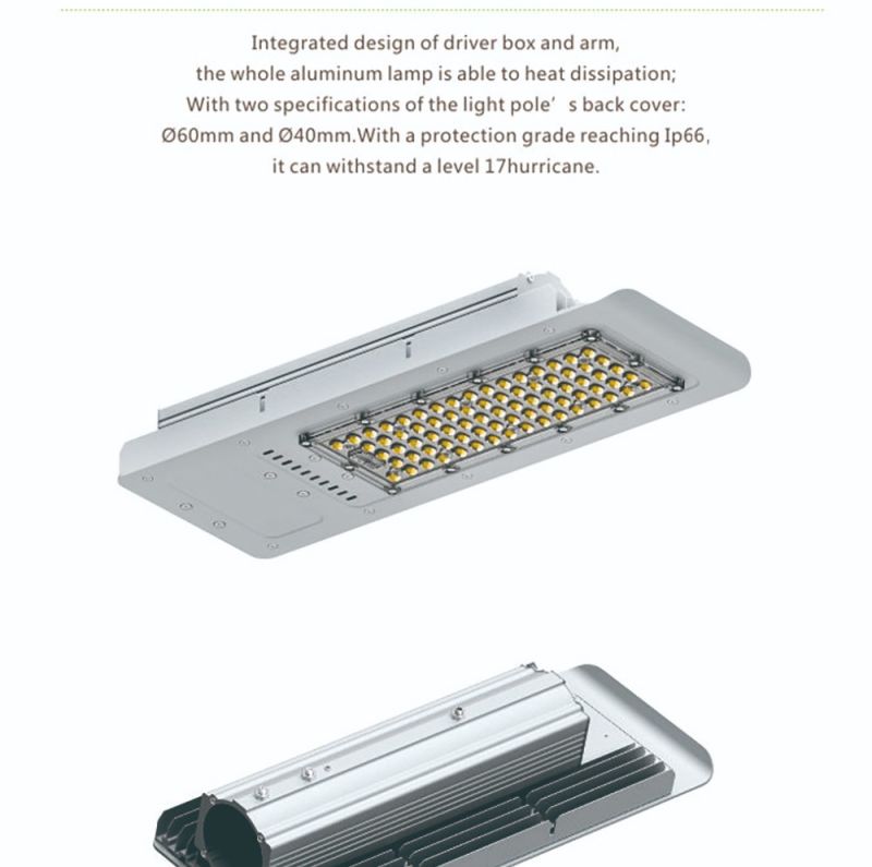 Super Bright 150lm/W Ik10 IP66 Lm79 TM-21 30W Watt LED Street Light