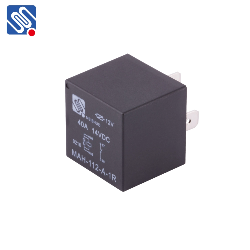 Meishuo mAh-S-112-a-1r with Resistor 12 Volt Automotive Rele 40A/14VDC Relay