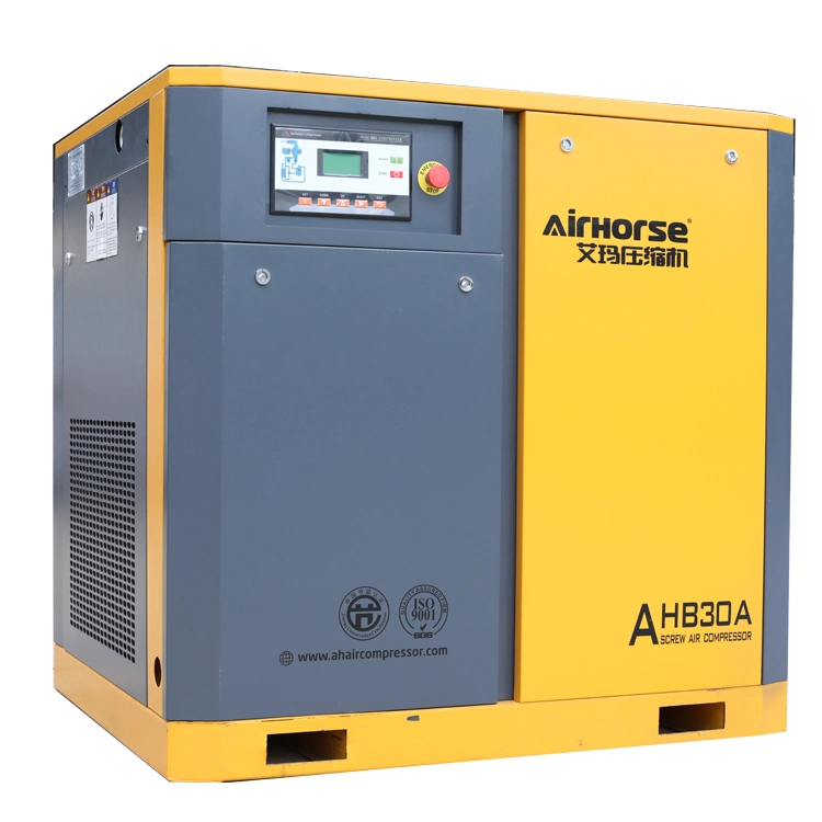 22kw 30HP Airhorse Stationary Air Cooled Screw Air Compressor Supplier Air Compressor 30 Kw