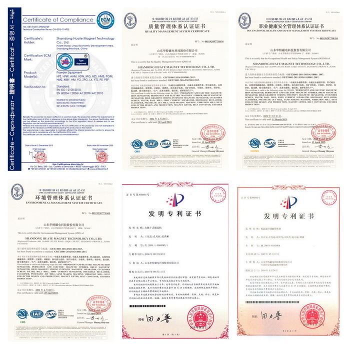 Electromagnetic Wet Magnetic Filter Separator for Non-Metallic Minerals