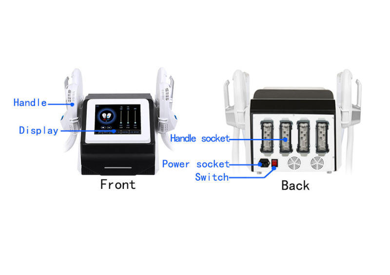 Portable Electromagnetic Muscle Stimulation High Intensity Electromagnetic Muscle Toning System