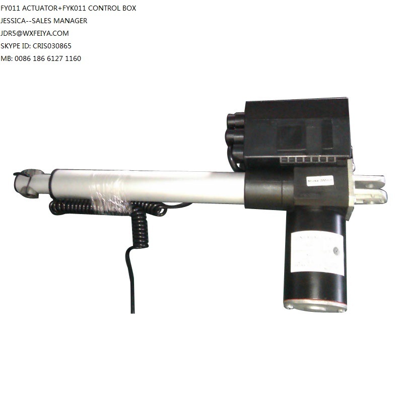 12 Volt 1000n 100mm 20mm/S DC Linear Electric Actuator IP65 (FY011)