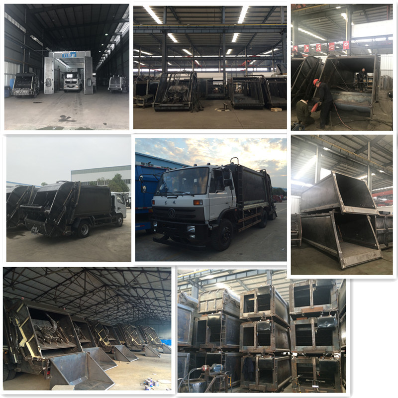Manufacturer 4X2 Dongfeng 4m3 Garbage Compressor Truck
