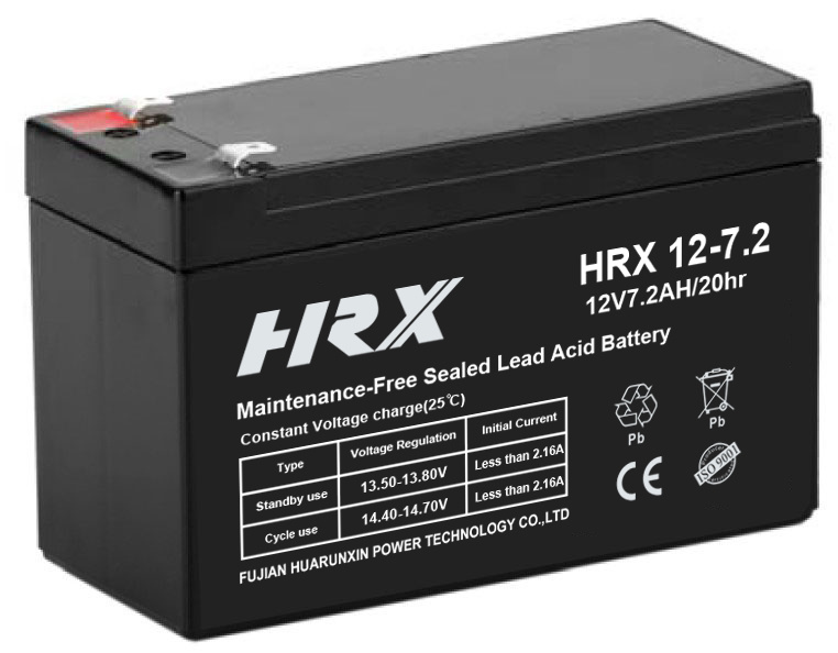 12V 7.2ah SLA Battery Rechargeable Maintenance Free Battery for UPS, Toy Car, Electric Scooter