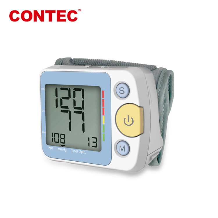 Contec09c Portable Automatic Home Digital Wrist Blood Pressure Monitor Sphygmomanometer