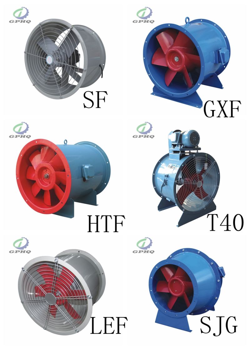 Industrial Axial Electric Blower for Ventilation Exhaust