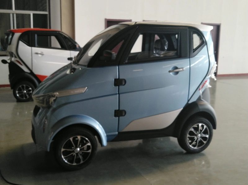 100km Mileage CKD Parts Electric Car with Air Conditioner