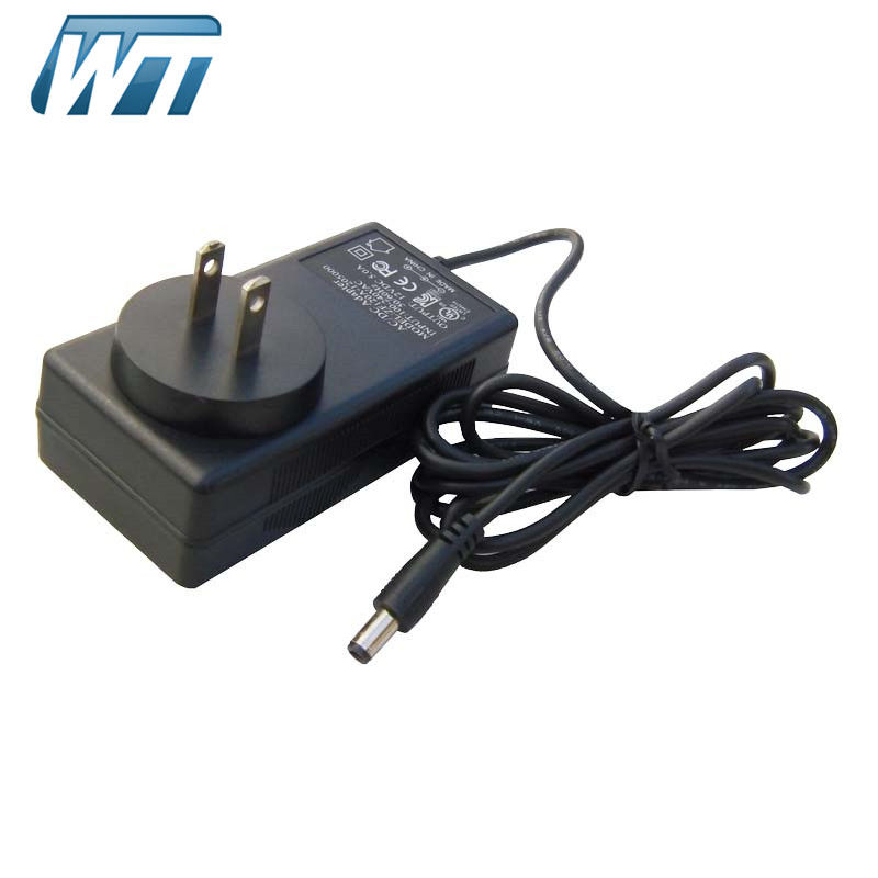 12V 5A AC/DC Switching Power Supply Wall Mount Plug Type Adaptor UL UK EU Au Plug