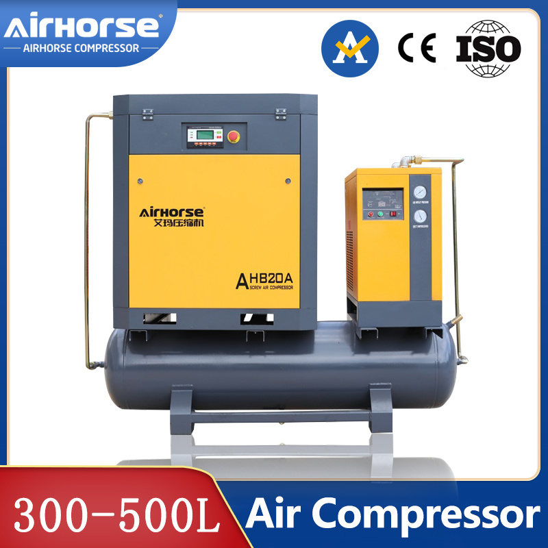 5kw 7bar 8bar Screw Type Industrial Electric Air Compressor