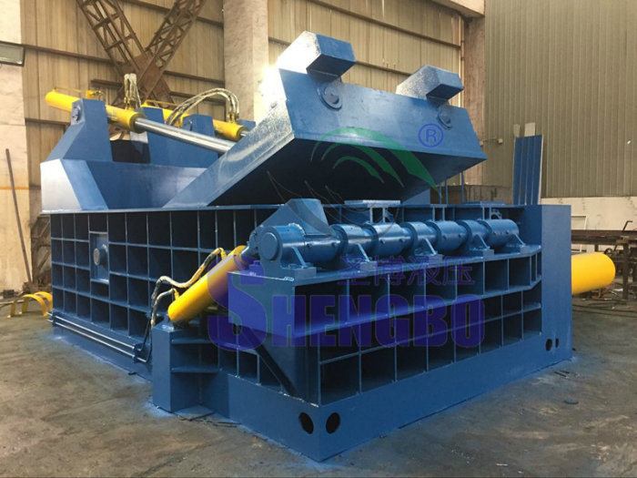 Automatic Hydraulic Stainless Steel Shavings Compressor (factory)