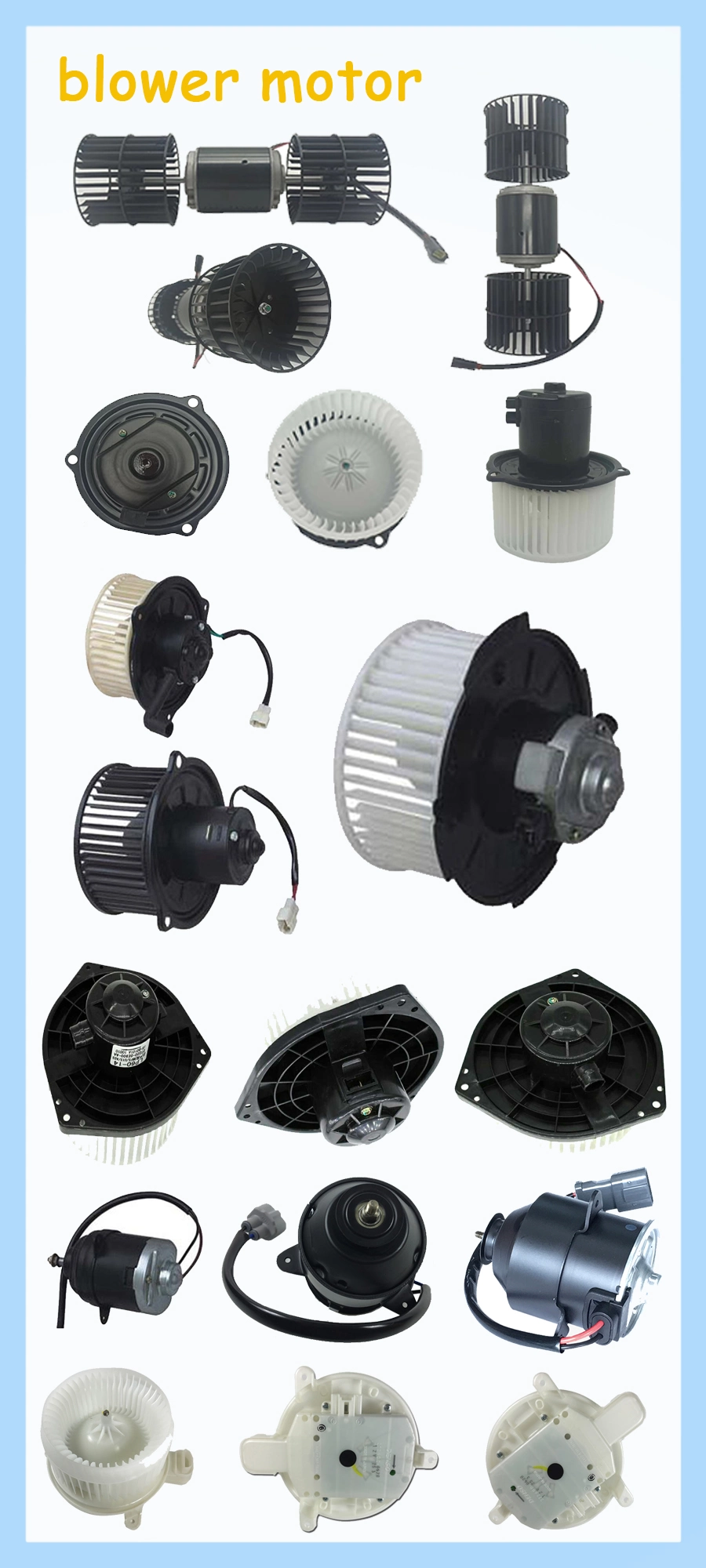 Auto Air Conditioner 12V Auto Car A/C Parts Heater Fan Blower Motor for Toyota Yaris