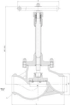 Butt Solenoid Welding Straight Through Ammonia Stop Shut off Globe Valve Control Valve for Refrigeration