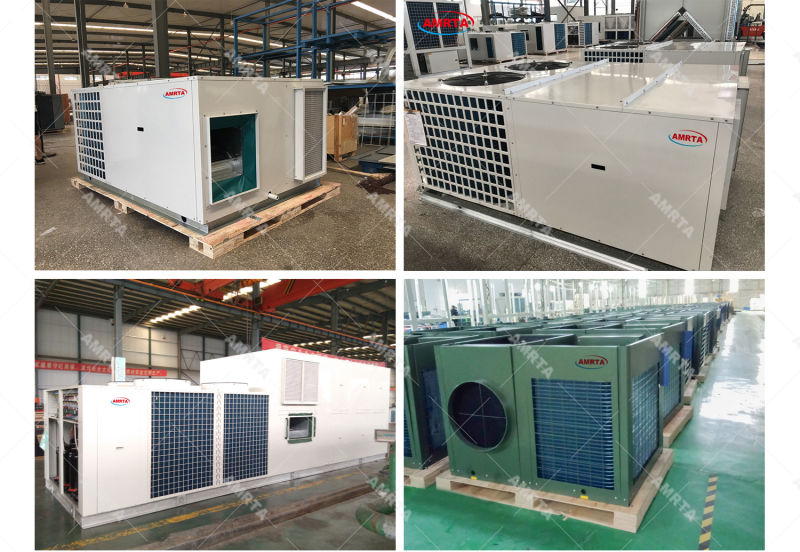 Danfoss Scroll Compressor Rooftop Packaged Air Conditioning for Warehouse