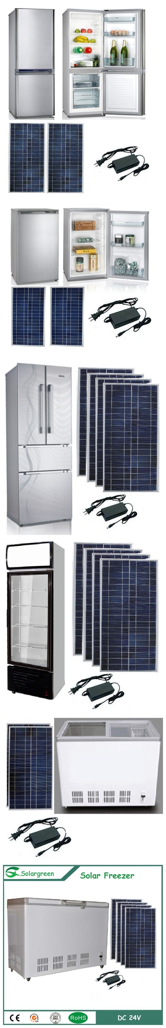 China Manufacturer 12V DC Compressor Solar Power Refrigerator