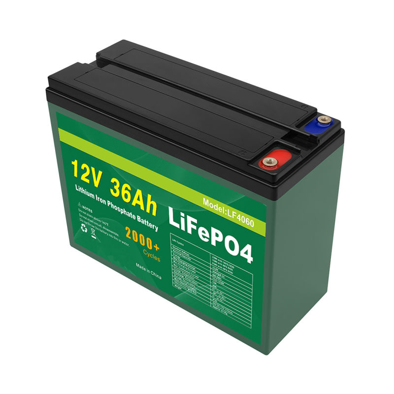 12V 40ah Battery Mf 36A 46b24 55D24L 45AMP Car Booster Lithium Ion LiFePO4 Car Battery 12V 12.8V