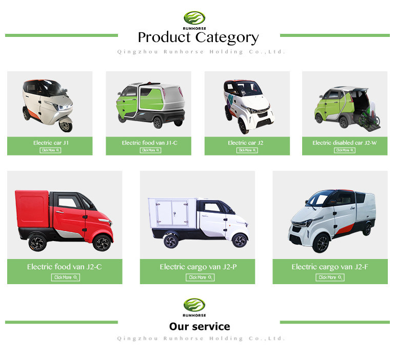 3000W New Energy Mini Electric Car with Lithium Battery