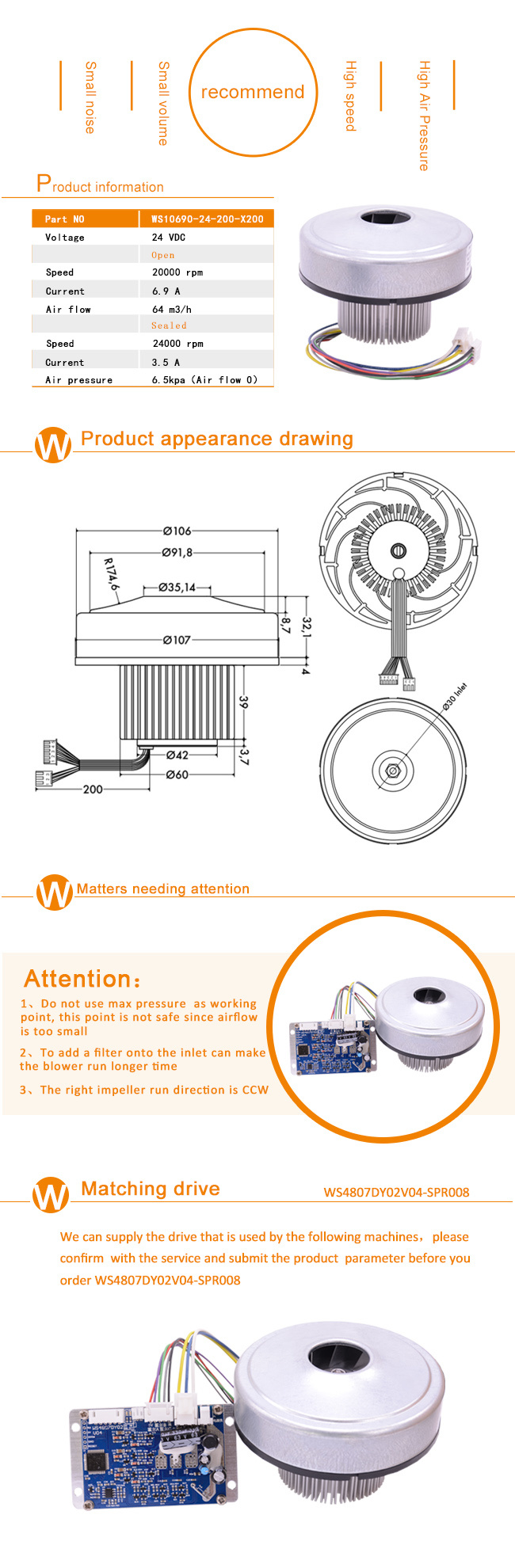 High Quality Portable Air Blower Price Electric Blower