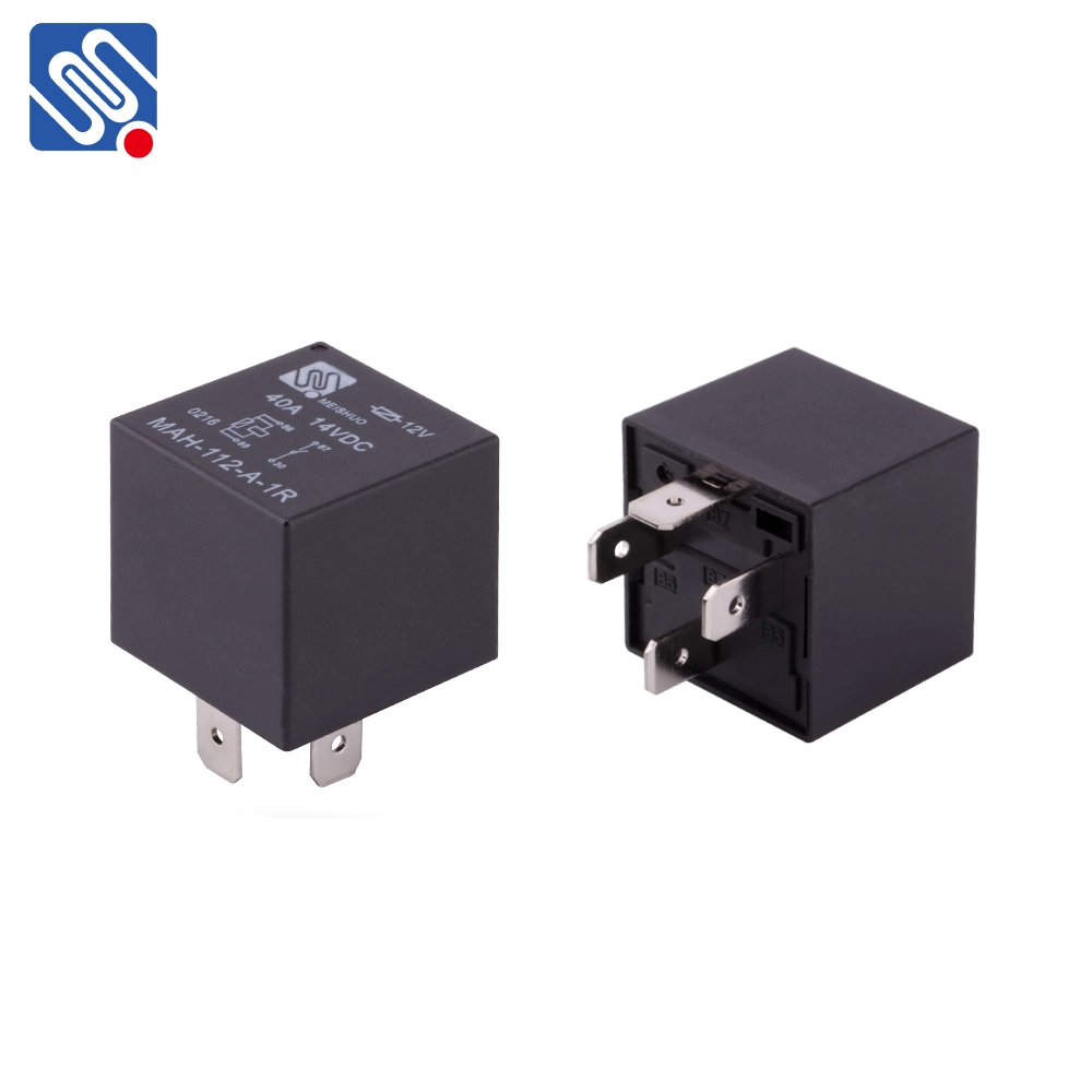 Meishuo mAh-S-112-a-1r with Resistor 12 Volt Automotive Rele 40A/14VDC Relay