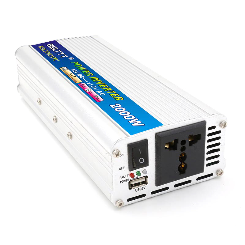 Hot Selling Car Inverter 2000W DC to AC Modified Sine Wave Power Inverter