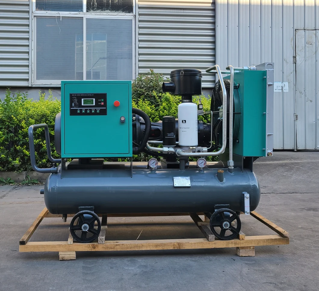 175cfm 37kw Air Compressor Mining Electric Portable 37kw Screw Air Compressor with Air Tank
