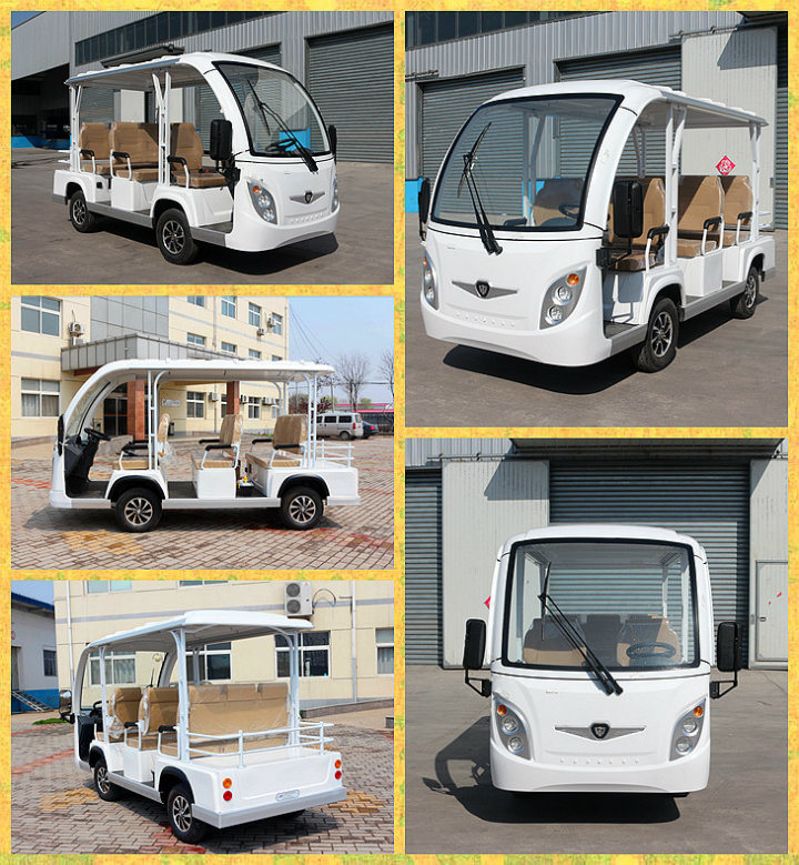 Wholesale 11 Seat Enclosed Electric Sightseeing Car