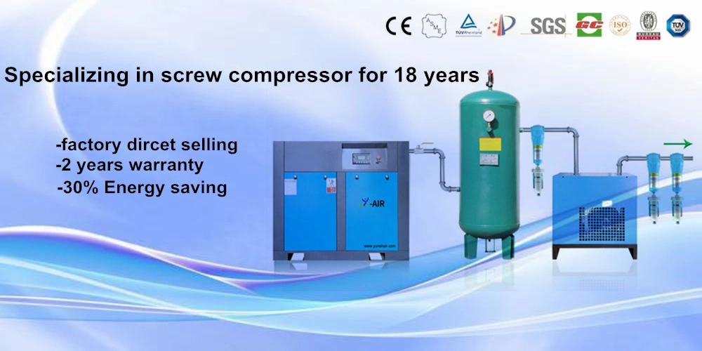 Mining Cheap 15HP 10HP 20HP 30HP 50HP Price Manufacturers 380V Screw Air Compressor