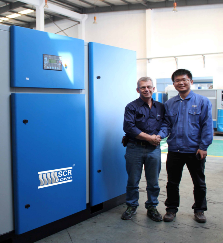 SCR75g 100% "TUV Class 0" Dry-Type Oil Free Air Screw Compressors SCR Compressors