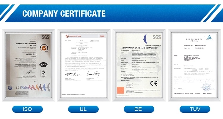 8/10 Bar 40HP Micro Oil Belt Driven SCR40xa Scroll Air Compressor