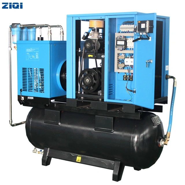 High Quality Factory Supply 15HP 116psi Compact Mounted Air Compressor with Factory Price for Cement Industry