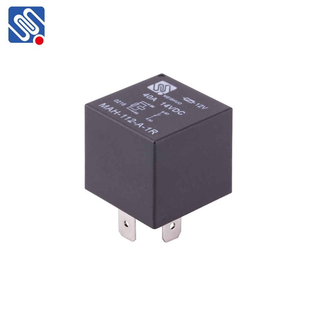 Meishuo mAh-S-112-a-1r with Resistor 12 Volt Automotive Rele 40A/14VDC Relay