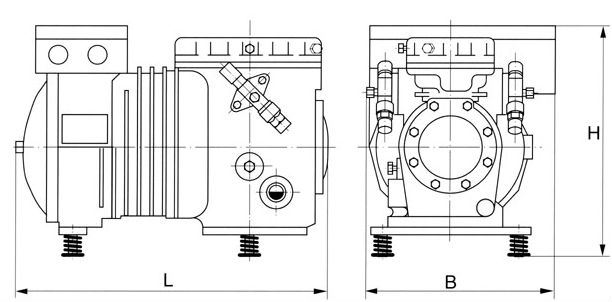 Dkm-75 Low Temperature Compressor, Dwm Compressor, Compressor Models Low Price