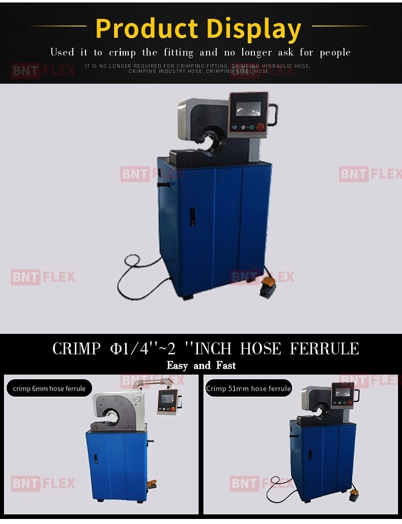 Dx68 China Selling AC Hose Crimping Machine/Hydraulic Hose Crimping Machine Price with Good Price