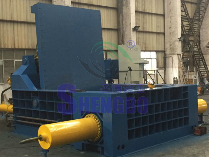 Automatic Hydraulic Stainless Steel Shavings Compressor (factory)