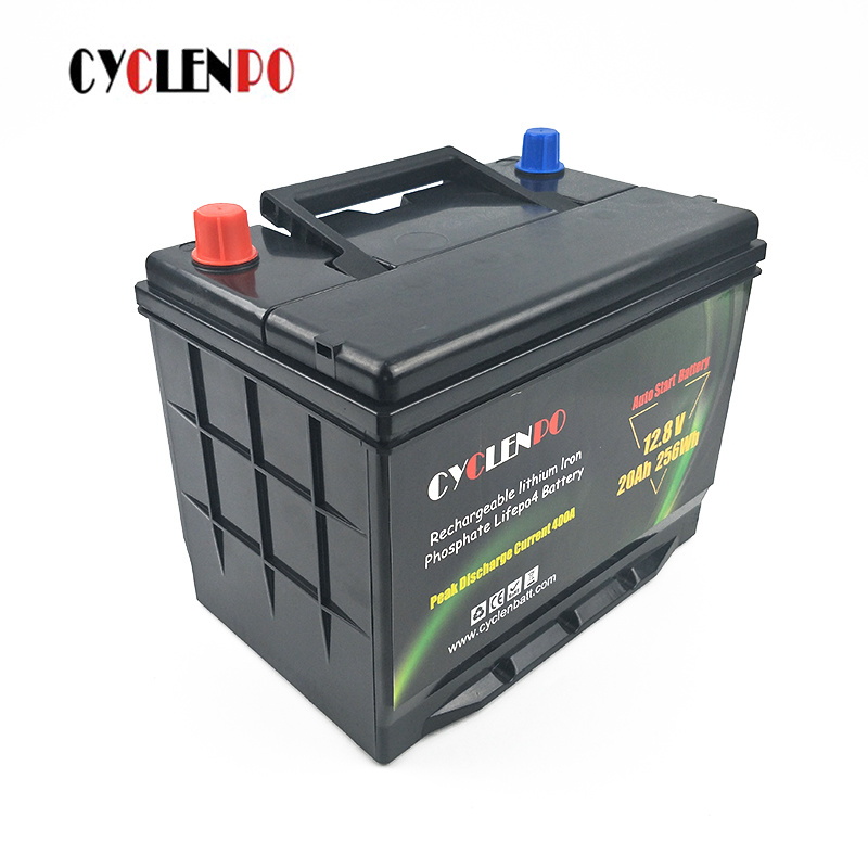 High quality Cranking 12V 20ah Battery LiFePO4 for Automobile Car