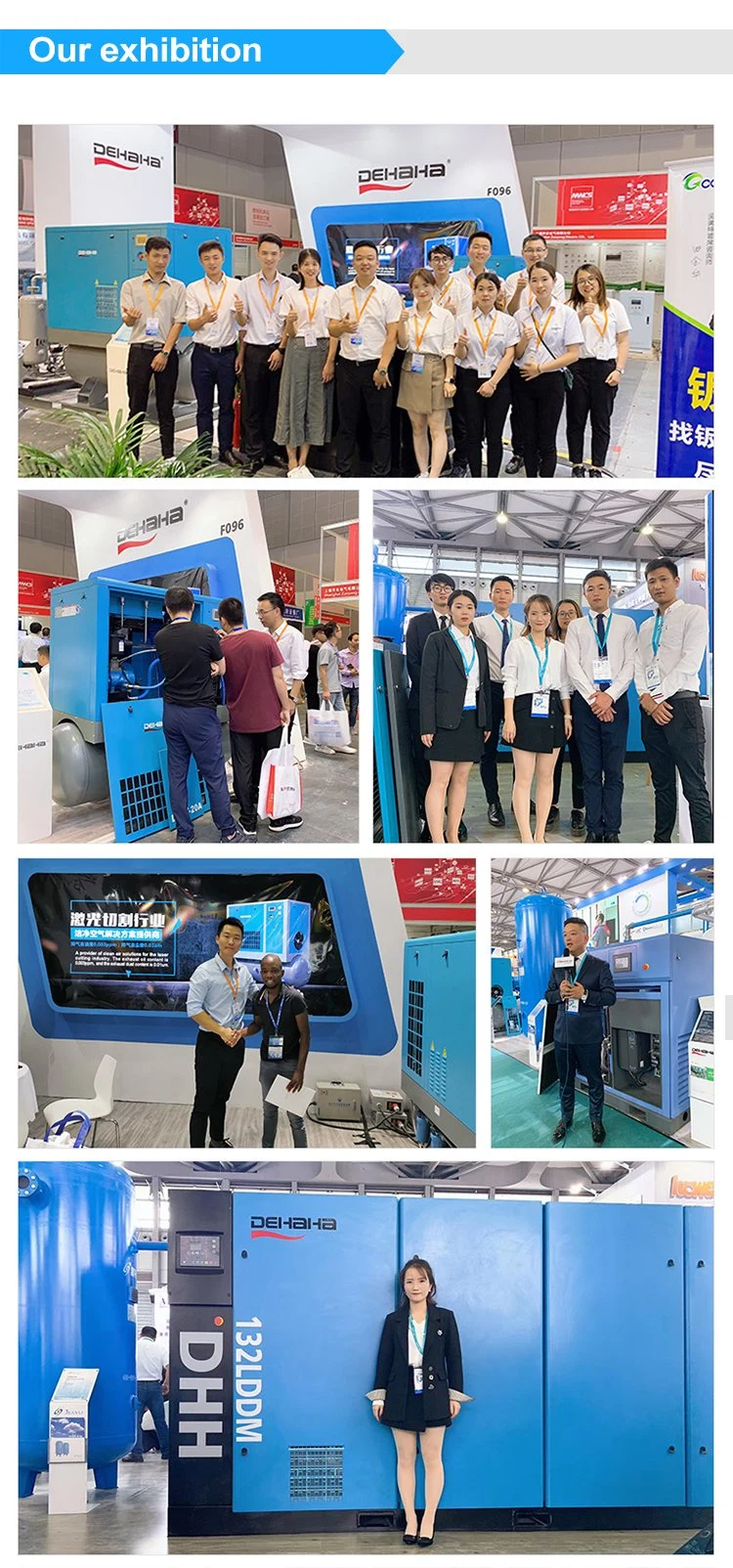 China Manufacturer Belt Connected Screw Compressor Gold Suppliers (5.5kW-55kW)