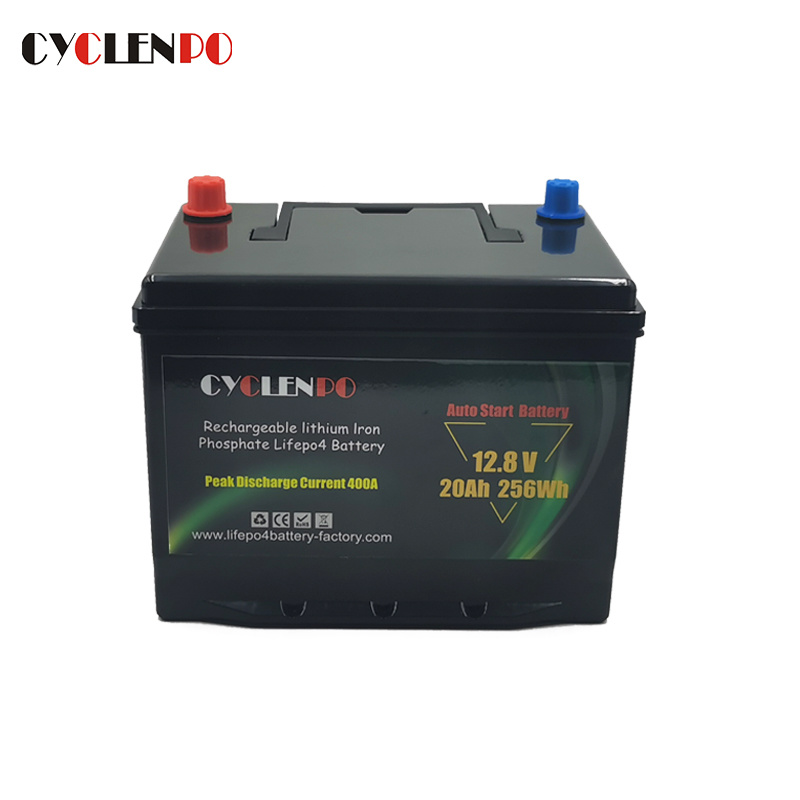 High quality Cranking 12V 20ah Battery LiFePO4 for Automobile Car