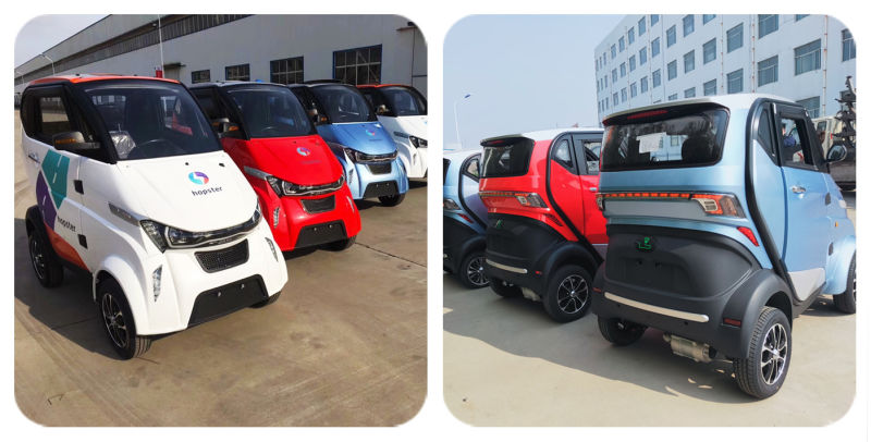 Runhorse 4 Wheel Small Chinese Electric Car for Europe Market