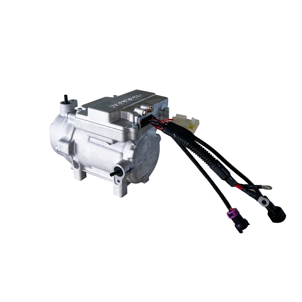 12V DC Air Conditioner Compressor for Cars Universal Type Automotive AC Electric Compressor